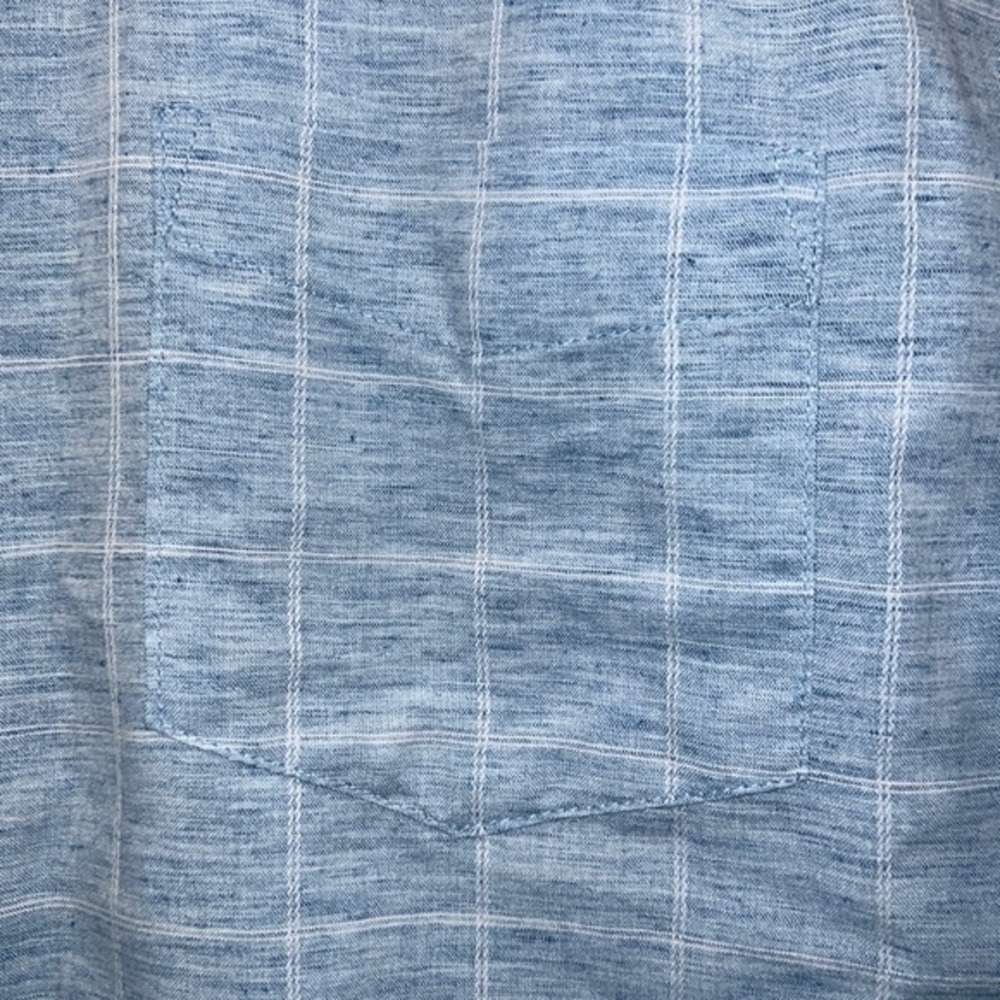 Haggar | Men's Button Up | Size Med | Light Blue | Thin‎ - Picture 4 of 7